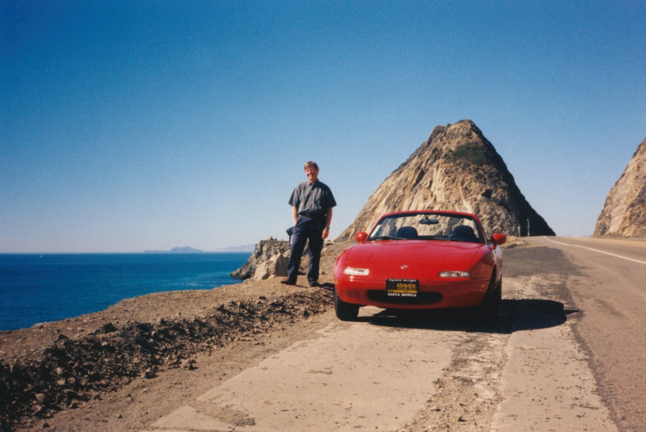 A and M miatta trip along coast N of Malibu 3